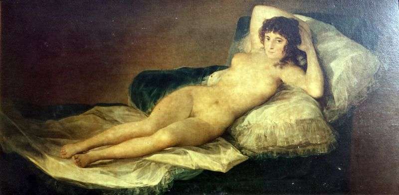 Mach naked by Francisco de Goya