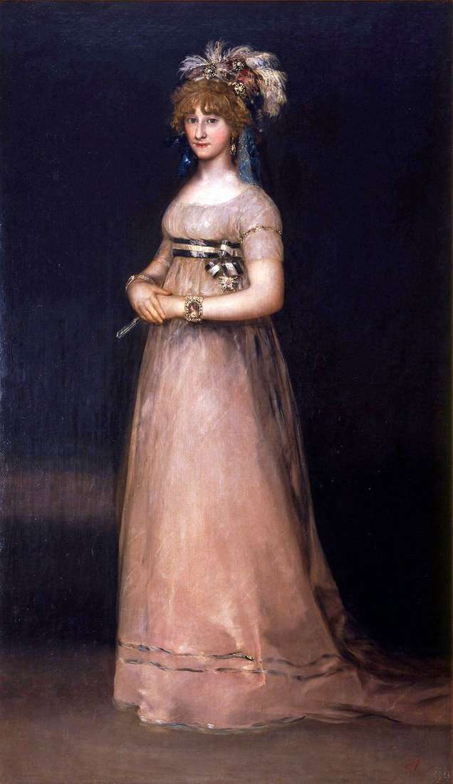 Portrait of the Countess de Chinchón by Francisco de Goya