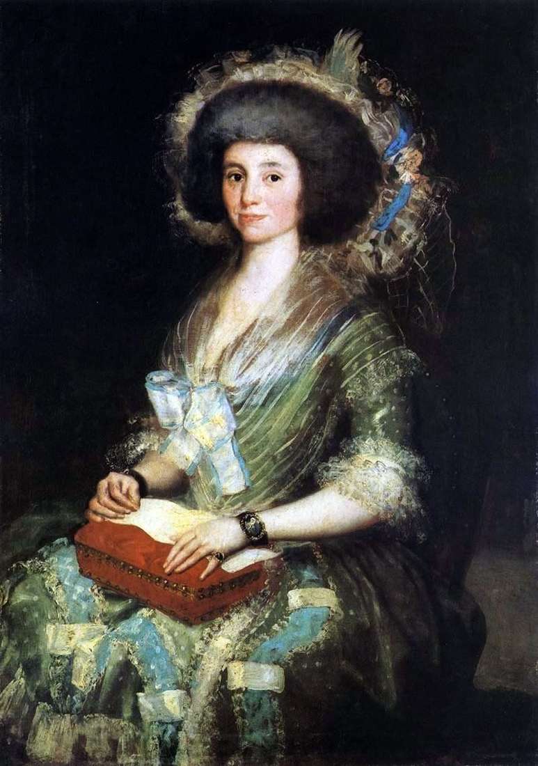 Portrait of Señora de Sean Bermudez by Francisco de Goya