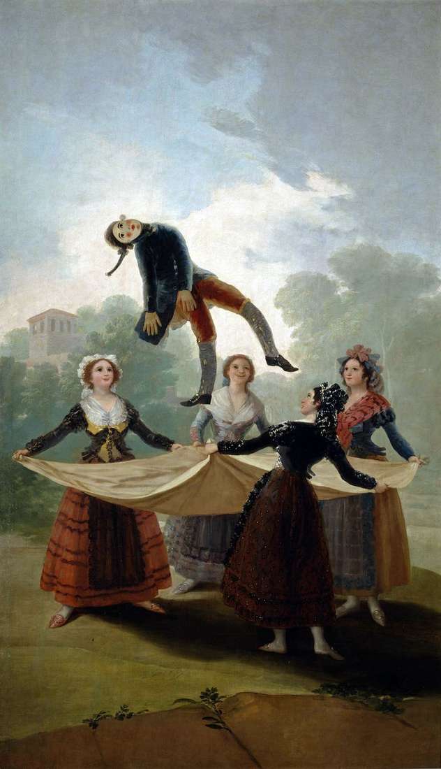 Straw doll by Francisco de Goya