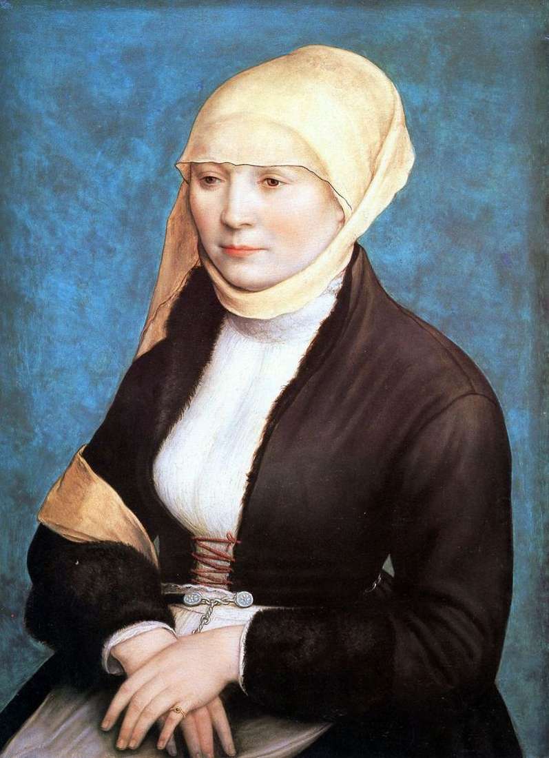 Portrait of a Woman by Hans Holbein