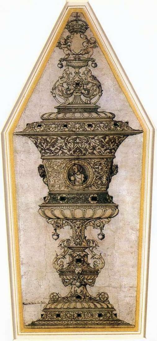 The Jane Seymour Cup by Hans Holbein