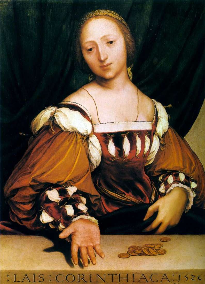 Lais from Corinth by Hans Holbein