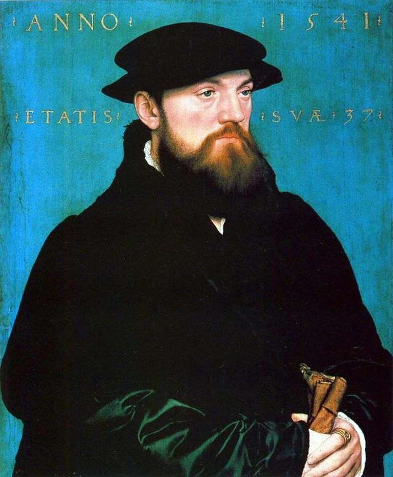 Portrait of Bosa van Steenwijk by Hans Holbein