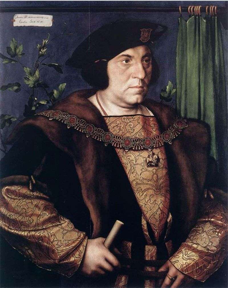 Portrait of Sir Henry Guildford by Hans Holbein