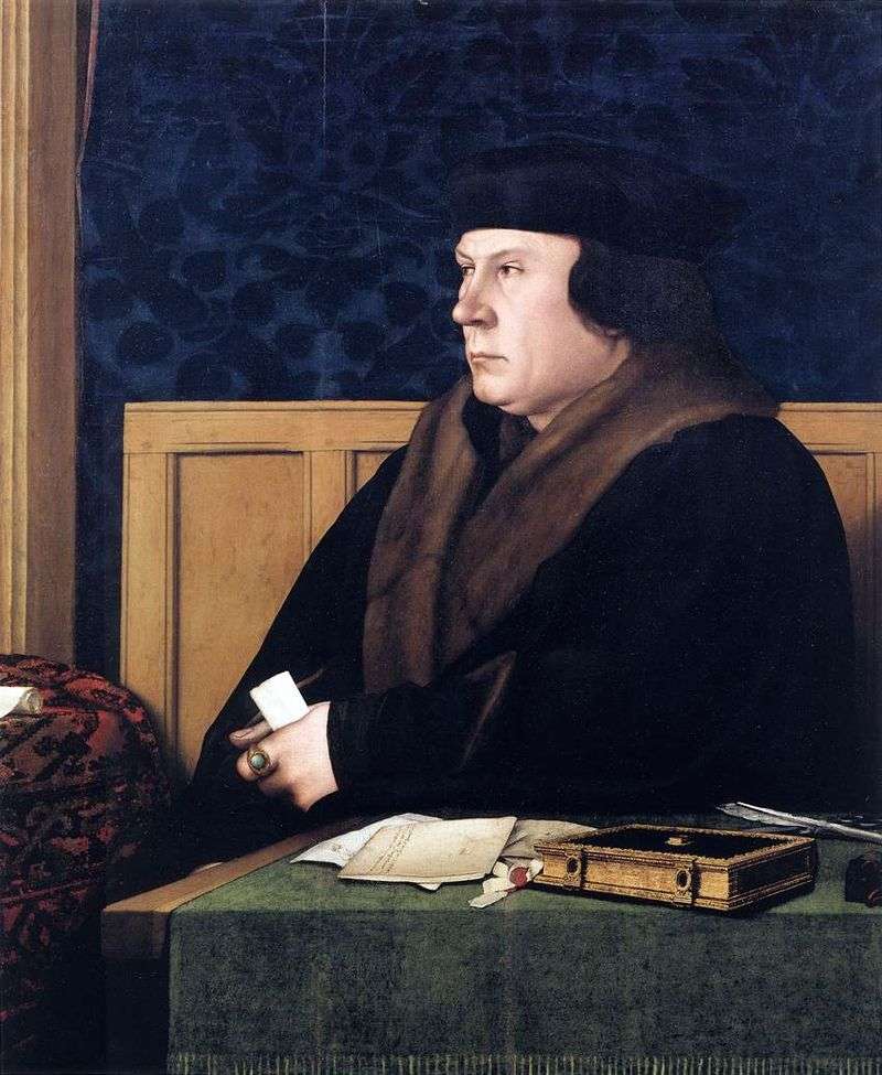 Portrait of Thomas Cromwell by Hans Holbein