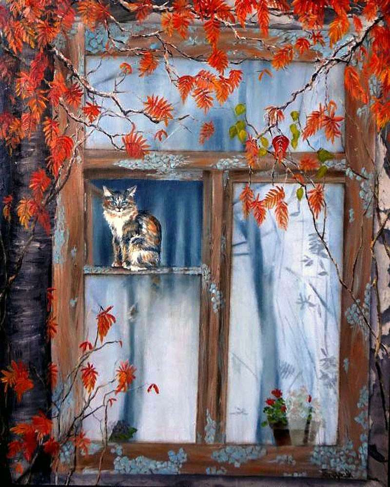 Native window by Natalia Goncharova
