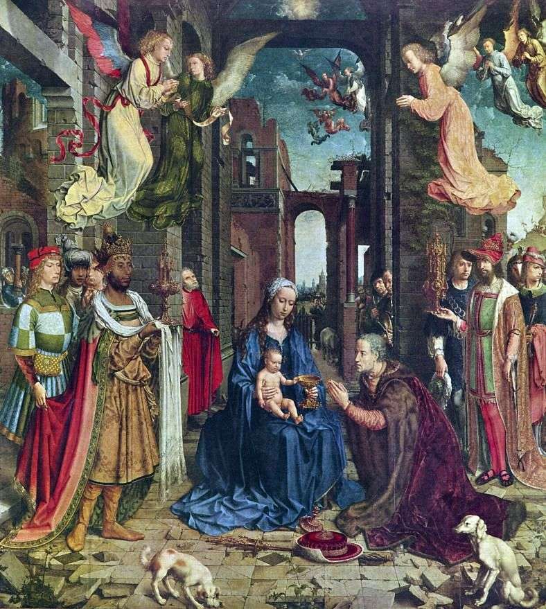 Adoration of the Magi by Jan Gossaert