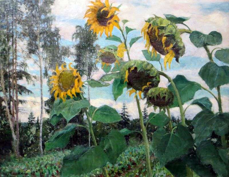 Sunflowers by Igor Grabar