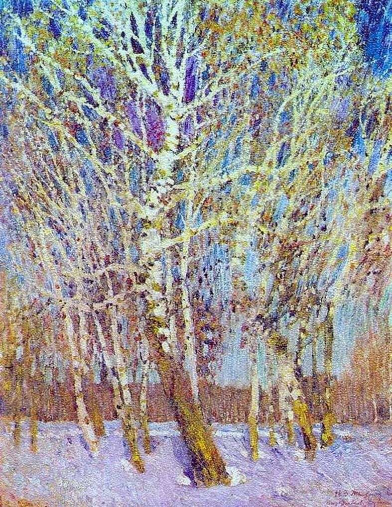 February azure by Igor Grabar