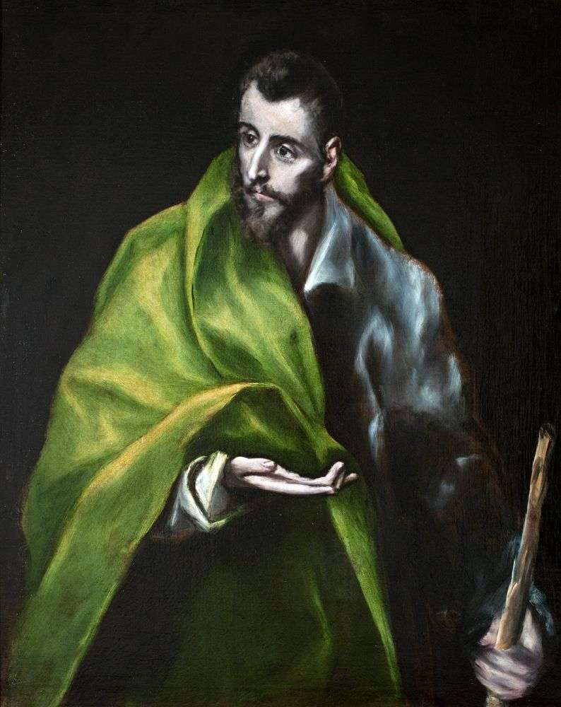 Apostle James Zebedee by El Greco