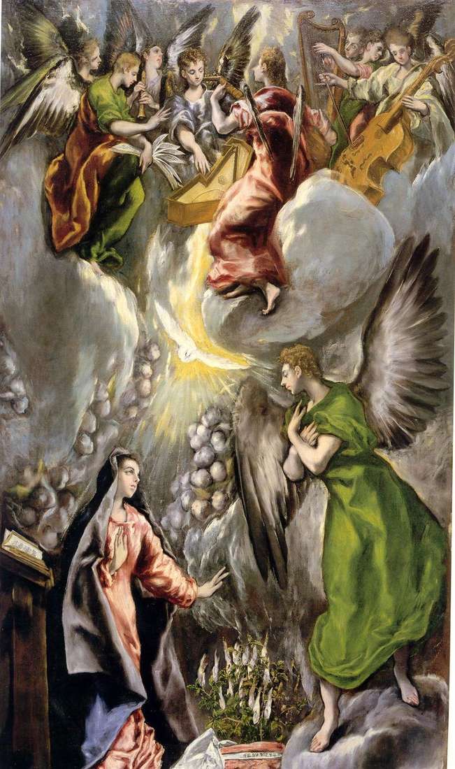 Annunciation by El Greco