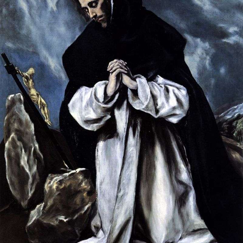 The Prayer of St. Dominic by El Greco