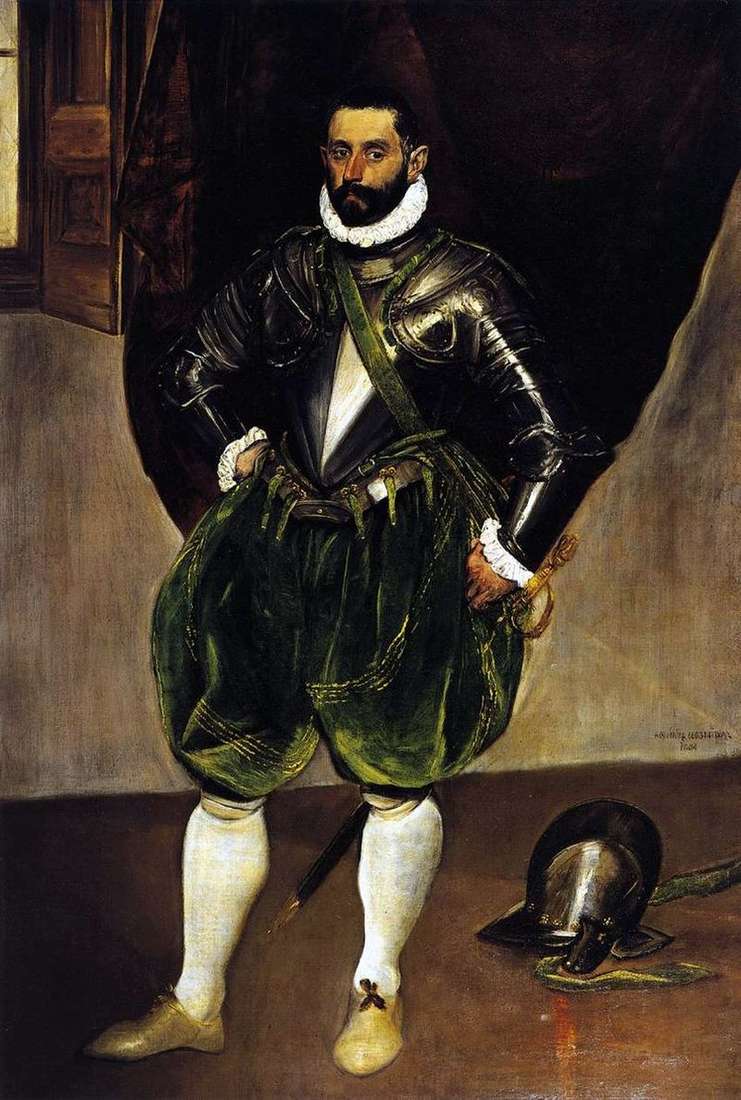 Portrait of Vincenzo Anastasi by El Greco