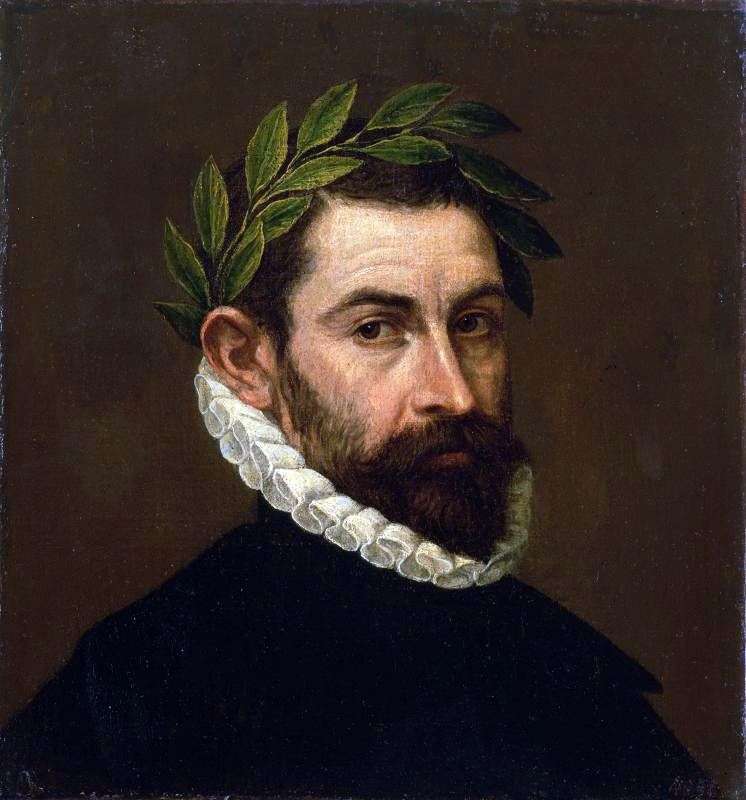 Portrait of the poet Alonso Ersily i Sunigi by El Greco