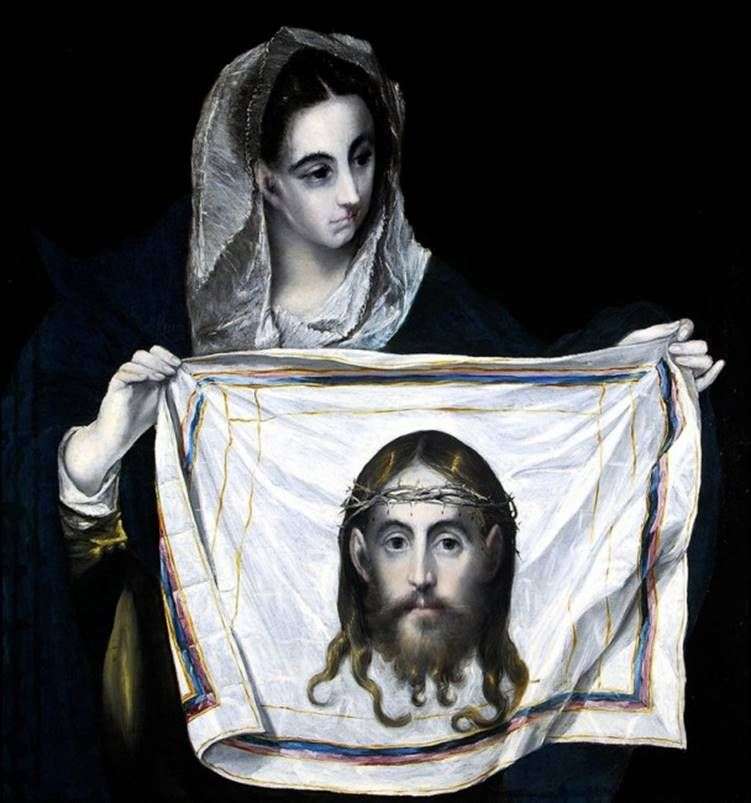 Saint Veronica by El Greco