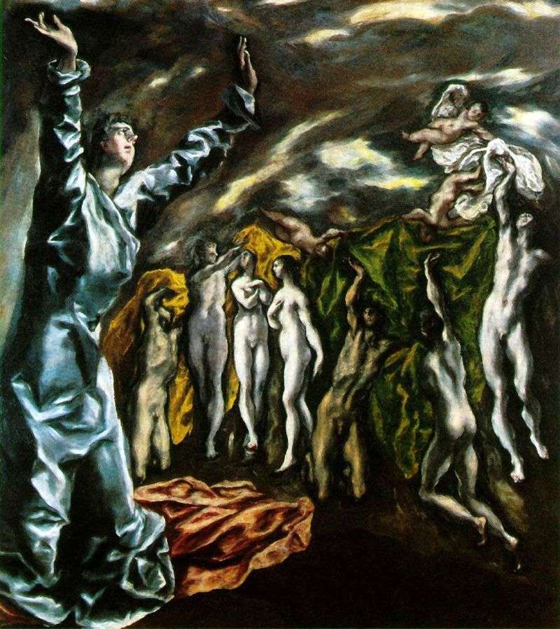 The removal of the fifth seal by El Greco