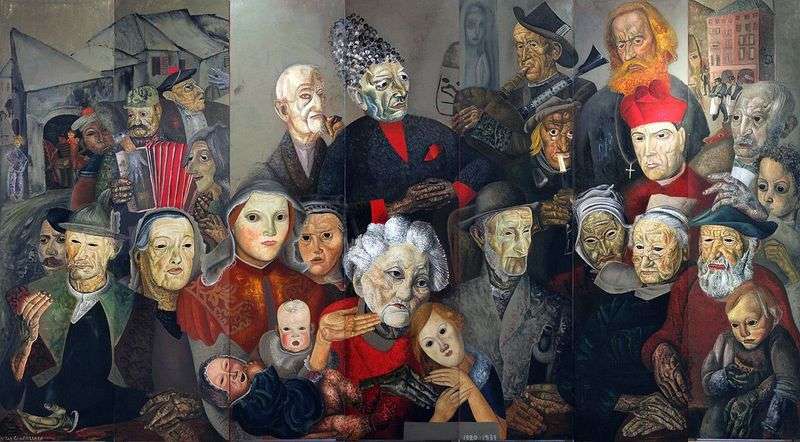 Faces of the world by Boris Grigoriev