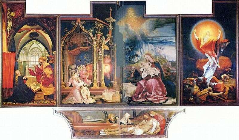 Isenheim altar, second sweep by Matthias Grunewald