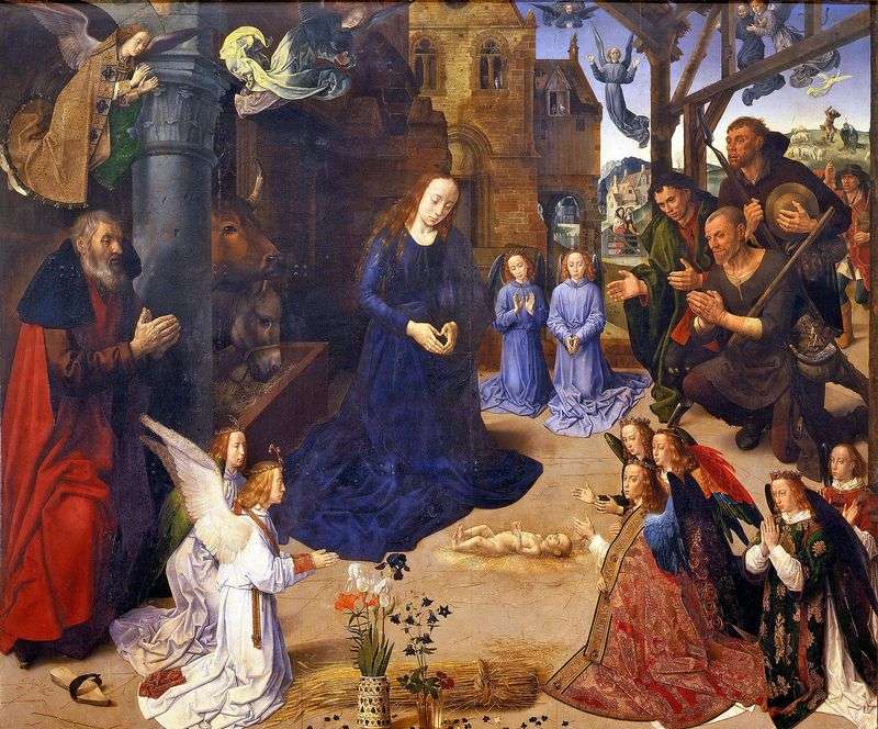 The Adoration of the Shepherds (Altar of Portinari) by Hugo van der Gus