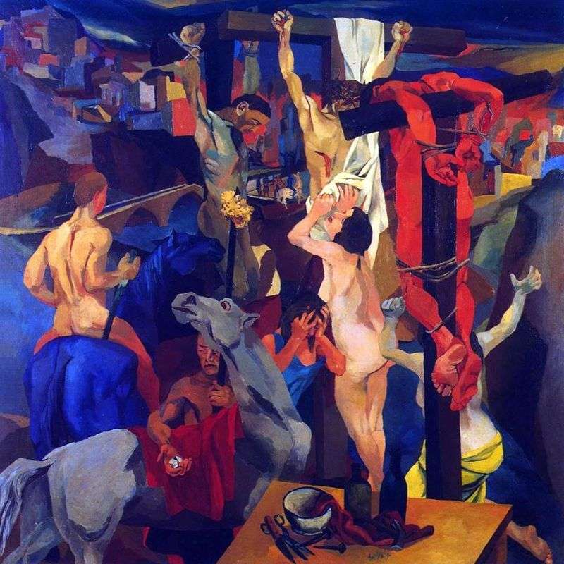 The Crucifixion by Renato Guttuso