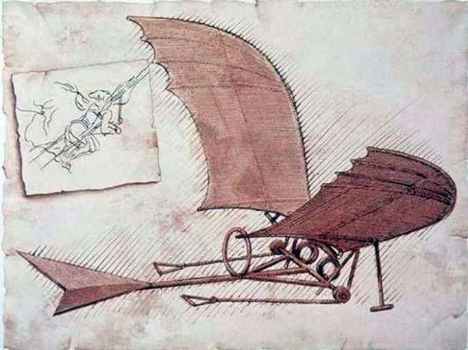 Airplane by Leonardo da Vinci