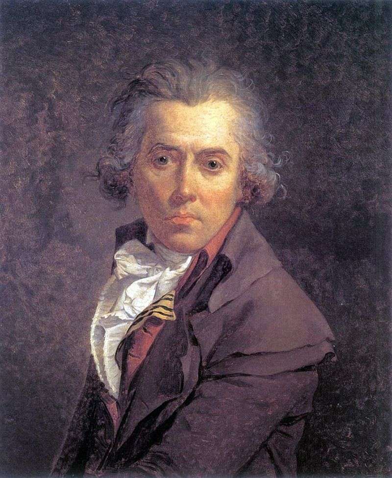 Self Portrait by Jacques Louis David