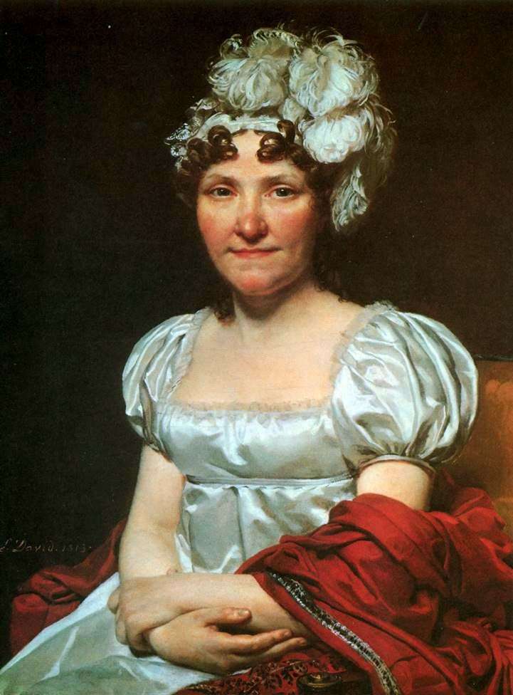 Margarita Charlotte David by Jacques Louis David