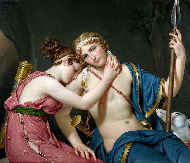The Travel of Telemachus by Jacques Louis David
