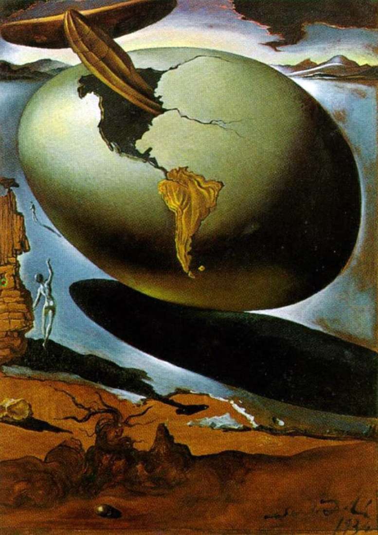 Allegory of American Christmas by Salvador Dali
