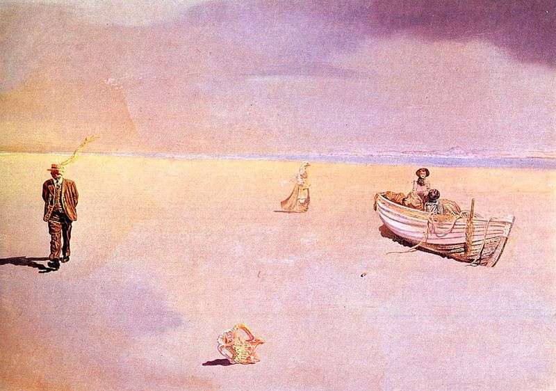 Astral paranoid image by Salvador Dali