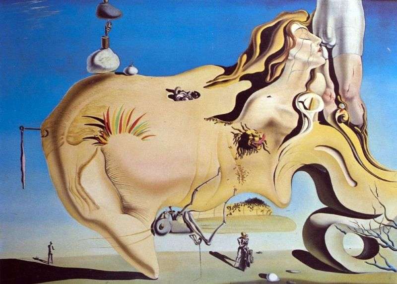 Great masturbator by Salvador Dali