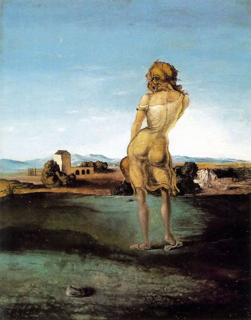 A girl from Ampurdan by Salvador Dali