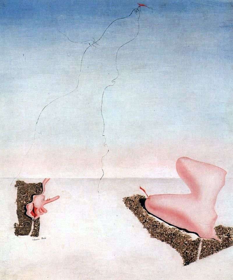 Dissatisfied desire by Salvador Dali