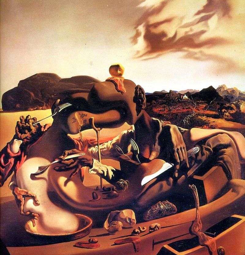 Autumn cannibalism by Salvador Dali