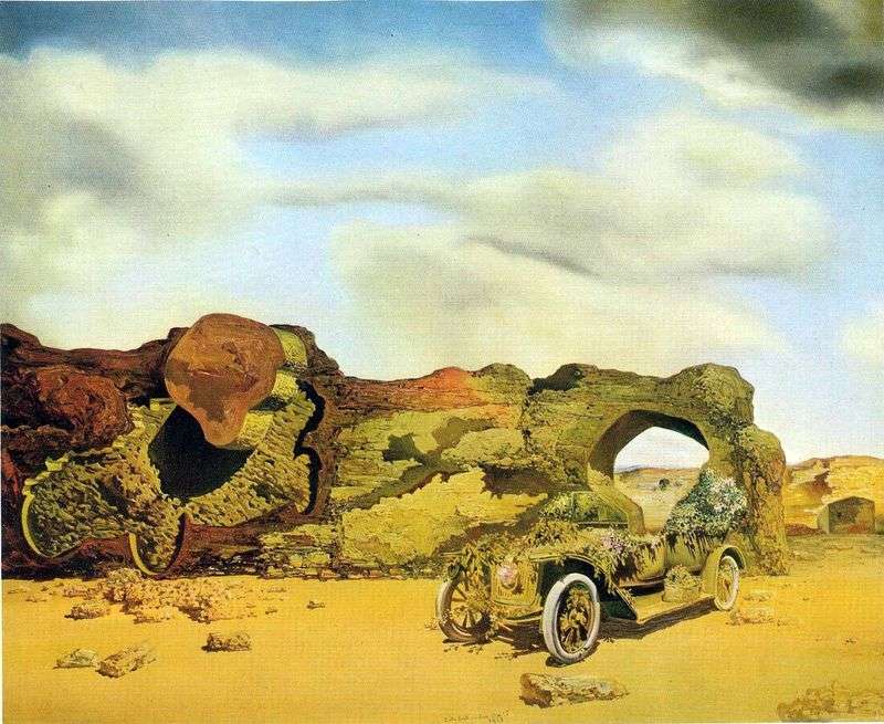 Paranoid critical loneliness by Salvador Dali