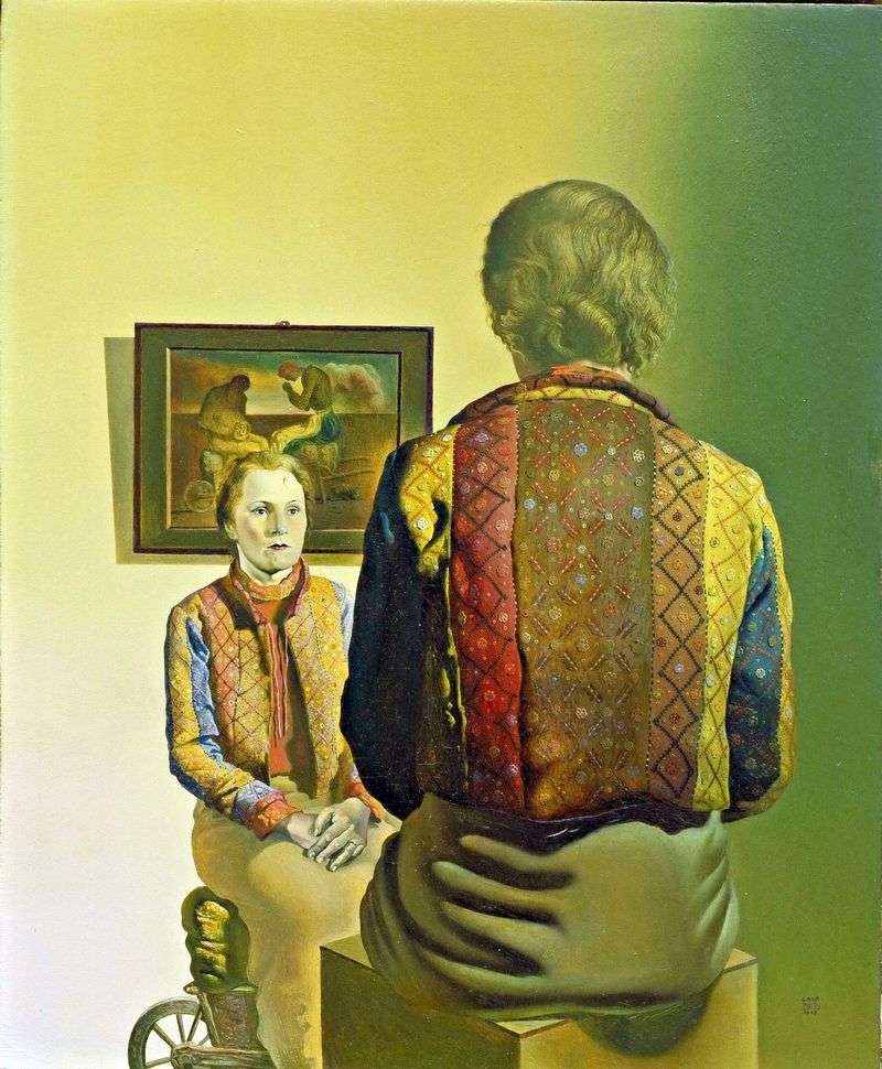 Portrait of Gala by Salvador Dali