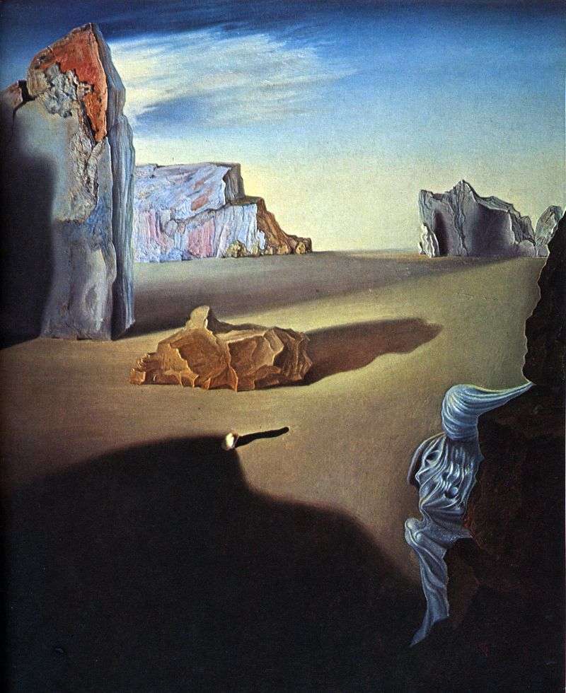 Shadows of the melting night by Salvador Dali