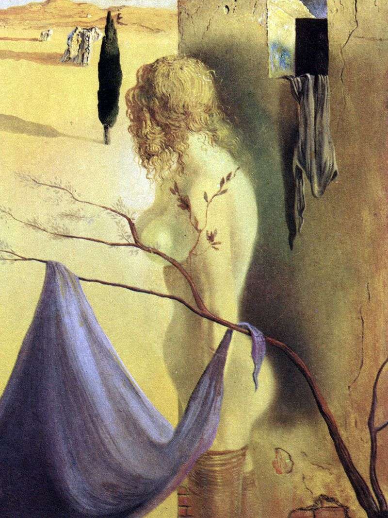 Anxious sign by Salvador Dali