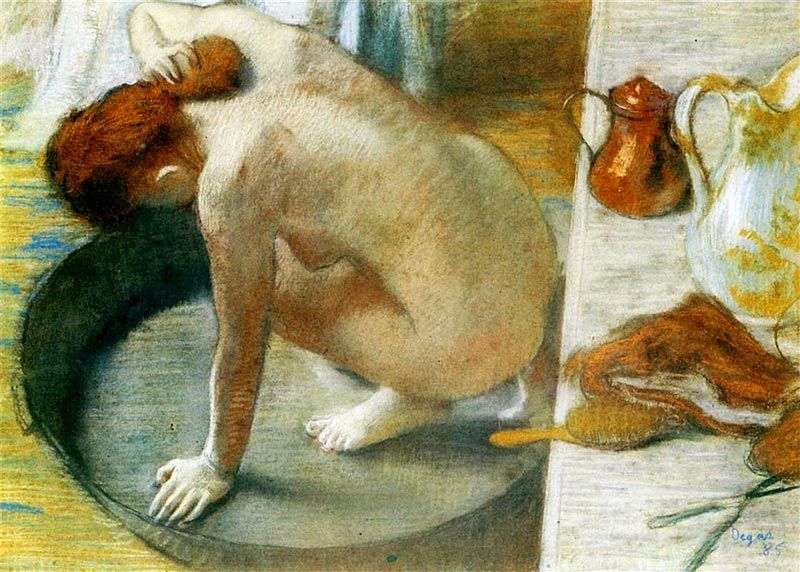 Taz Bath by Edgar Degas