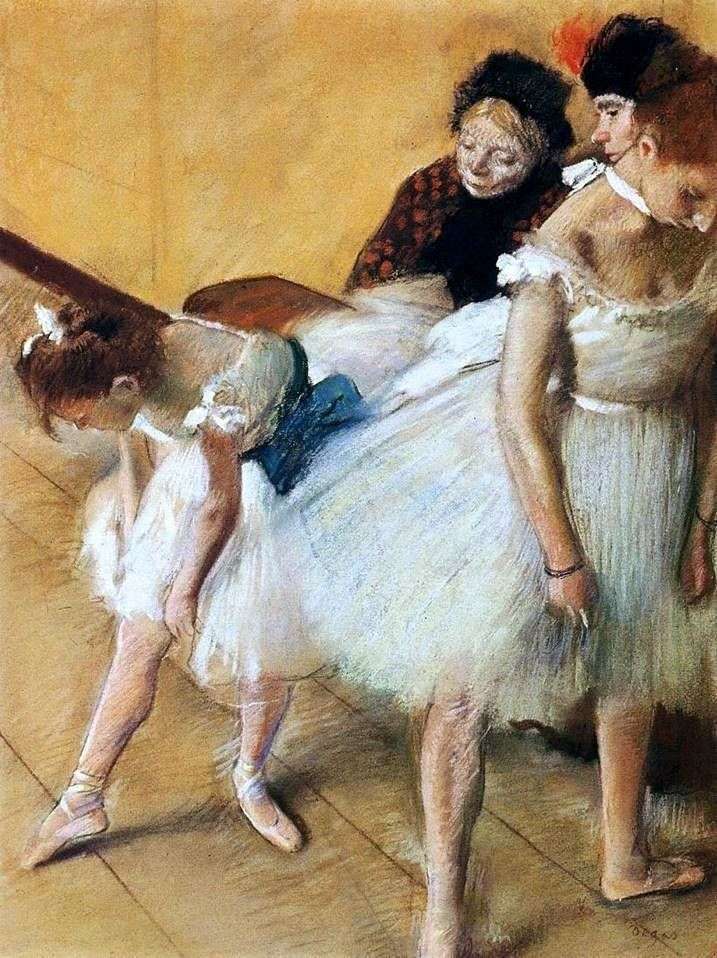 Examination in dance by Edgar Degas ️ - Degas Edgar