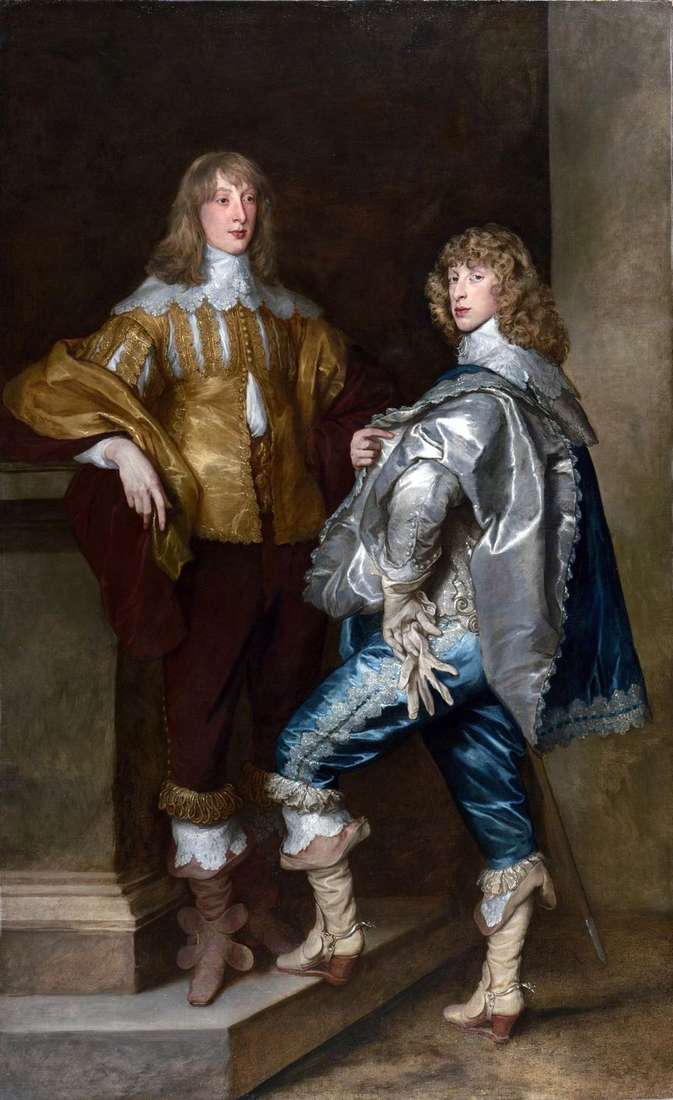 Lord John Stewart and Lord Bernard Stewart by Anthony Van Dyck