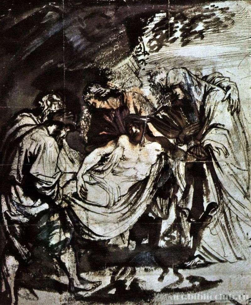 The situation in the coffin by Anthony Van Dyck