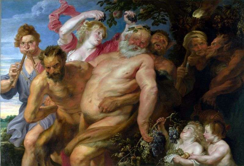 Triumph of Silenus by Anthony Van Dyck