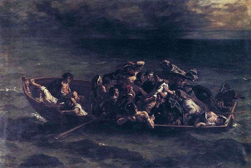 Shipwreck of Don Juan by Eugene Delacroix