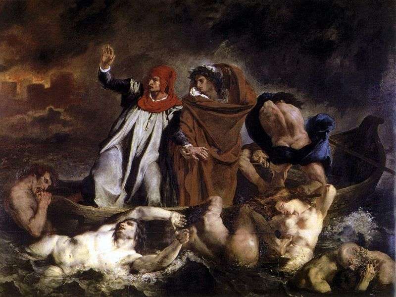 Rook Dante by Eugene Delacroix