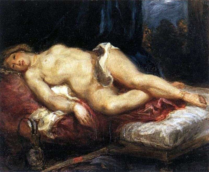 Odalisque by Eugene Delacroix