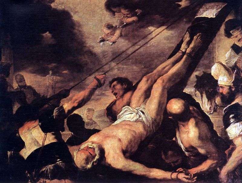 The Crucifixion of St. Peter by Luca Giordano