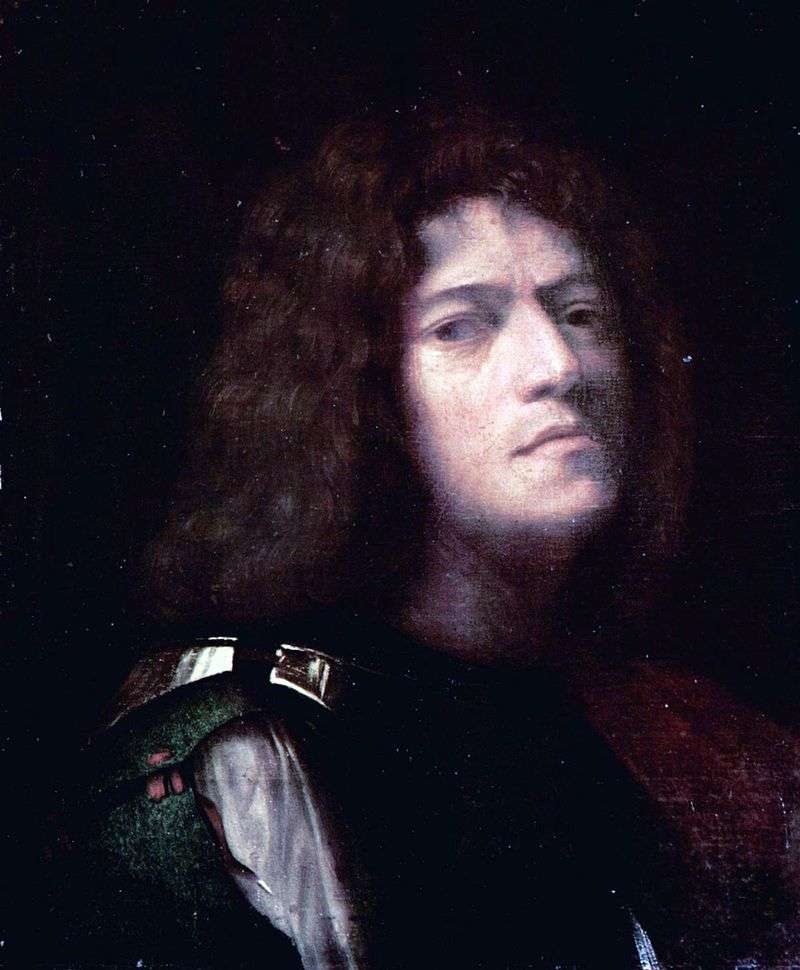 Self portrait by Giorgione
