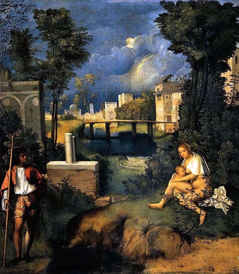 Storm by Giorgione